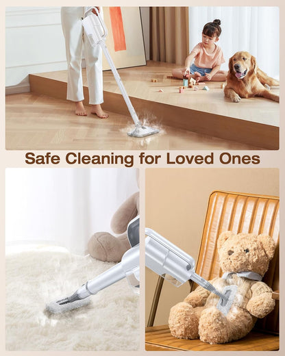 10-in-1 Steam Mop, Handheld Steam Cleaner & Steam Mops for Floor Cleaning