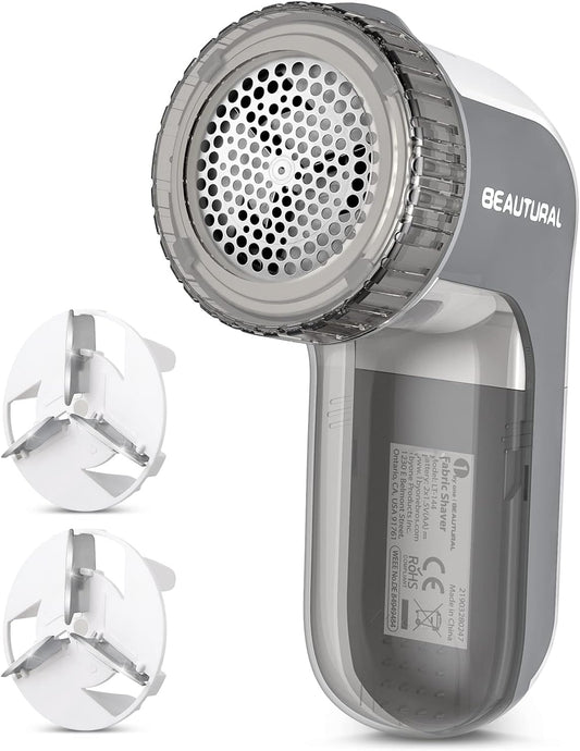 BEAUTURAL Fabric Shaver and Lint Remover, Portable Sweater Defuzzer