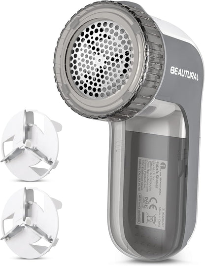 BEAUTURAL Fabric Shaver and Lint Remover, Portable Sweater Defuzzer