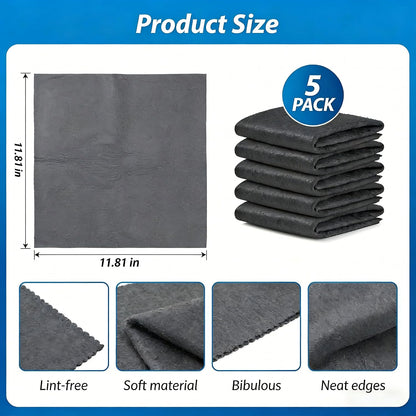 Upgrade Thickened Magic Cleaning Cloths (5 Pcs,11.8inx11.8in)