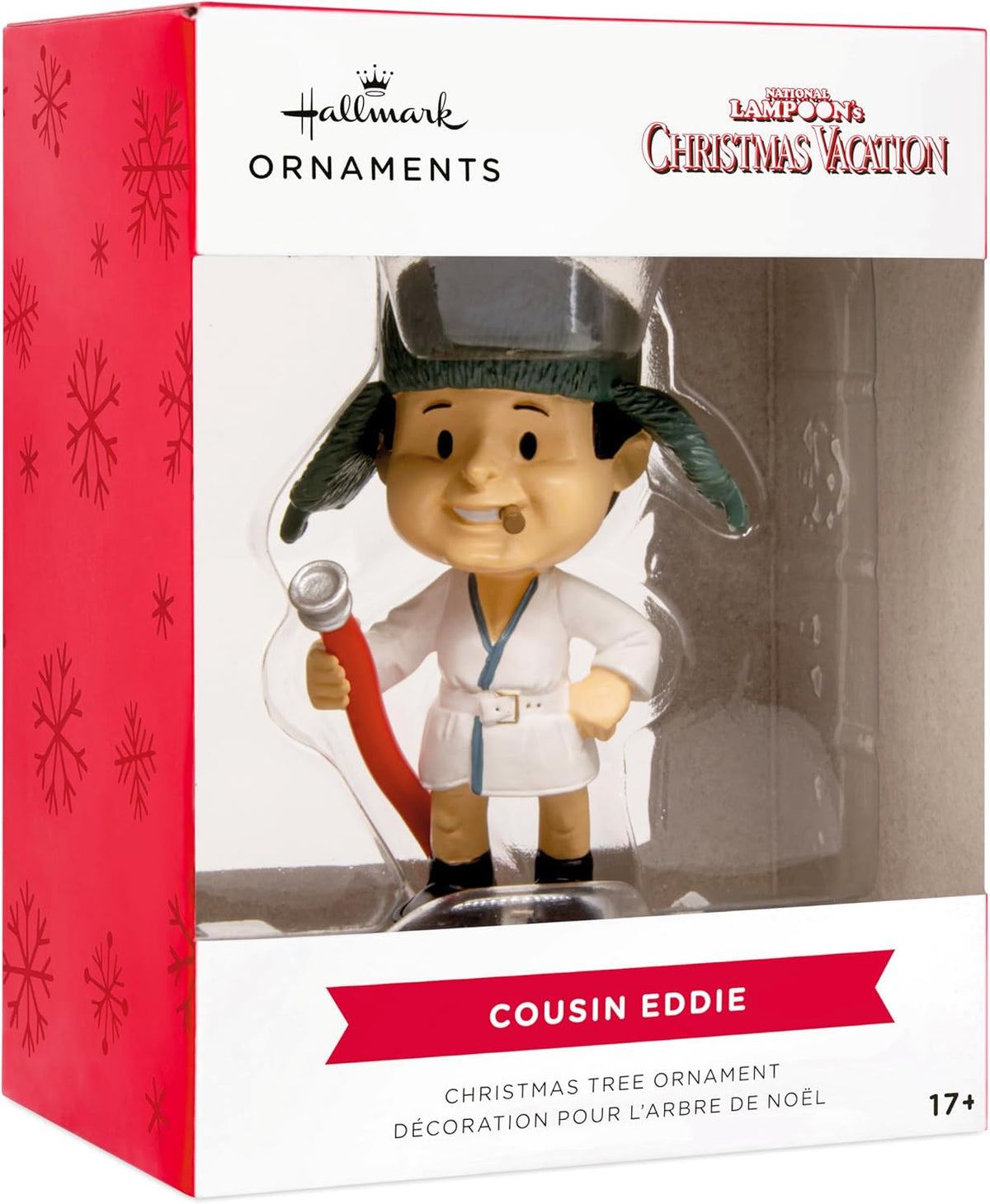 Hallmark National Lampoon's Christmas Vacation Cousin Eddie Christmas Ornament, Christmas Movie Gifts