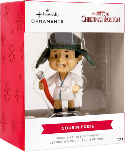 Hallmark National Lampoon's Christmas Vacation Cousin Eddie Christmas Ornament, Christmas Movie Gifts