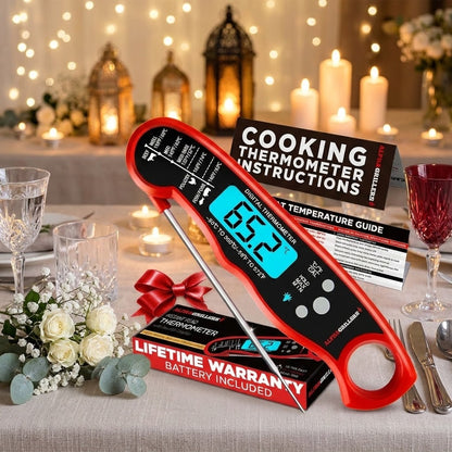 Alpha Grillers Meat Thermometer Digital Stocking Stuffers Gifts for Men Dad
